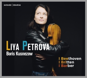 Liya Petrova - Beethoven/Britten/Barber ryhmässä CD @ Bengans Skivbutik AB (3760921)