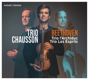 Trio Chausson - Beethoven: Trio L'archiduc/Trio Les Esprits ryhmässä CD @ Bengans Skivbutik AB (3760925)