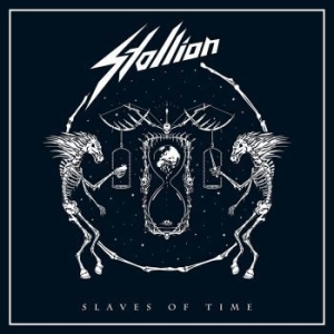 Stallion - Slaves Of Time (White Vinyl Lp) ryhmässä VINYYLI @ Bengans Skivbutik AB (3763382)