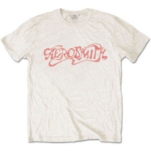 Aerosmith - Classic Logo Uni Natrl ryhmässä MERCH @ Bengans Skivbutik AB (3768395r)