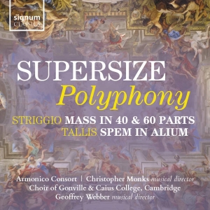 Striggio Alessandro Tallis Thoma - Supersize Polyphony ryhmässä CD @ Bengans Skivbutik AB (3769115)