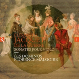 De La Guerre Elisabeth Jacquet - Sonates Pour Violon ryhmässä CD @ Bengans Skivbutik AB (3769979)