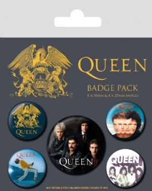 Queen - Badge Pack ryhmässä Minishops / Queen @ Bengans Skivbutik AB (3778771)