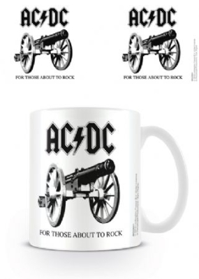 AC/DC - Those About To Rock Coffee Mug ryhmässä Minishops / AC/DC @ Bengans Skivbutik AB (3778793)