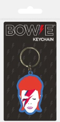 David Bowie - David Bowie (Aladdin Sane) Rubber Keycha ryhmässä MERCH @ Bengans Skivbutik AB (3779079)