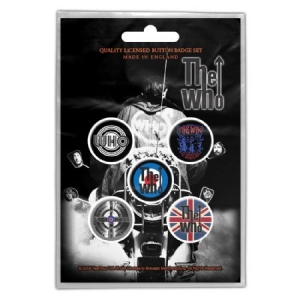 Who - Button Badge Pack: Quadrophenia ryhmässä MERCH @ Bengans Skivbutik AB (3779666)