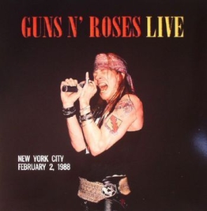 Guns N' Roses - Live In New York City / Feb.2, 1988 ryhmässä VINYYLI @ Bengans Skivbutik AB (3782897)