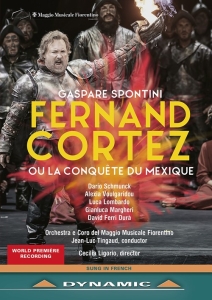 Spontini Gaspare - Fernand Cortez Ou La Conquete Du Me ryhmässä DVD & BLU-RAY @ Bengans Skivbutik AB (3788252)