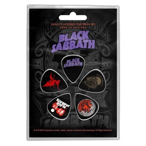 Black Sabbath - Purple Logo Retail Packed Plectrum Pack ryhmässä Minishops / Black Sabbath @ Bengans Skivbutik AB (3790683)