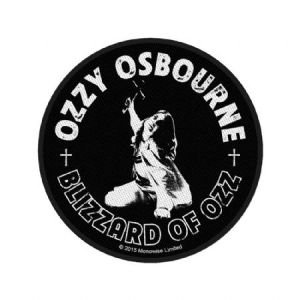 Ozzy Osbourne - Standard Patch: Blizzard Of Ozz (Loose) ryhmässä Minishops / Ozzy Osbourne @ Bengans Skivbutik AB (3790751)