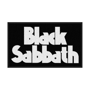 Black Sabbath - Logo Retail Packaged Patch ryhmässä Minishops / Black Sabbath @ Bengans Skivbutik AB (3790829)