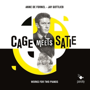 Anne De Fornel - Cage Meets Satie ryhmässä CD @ Bengans Skivbutik AB (3793765)