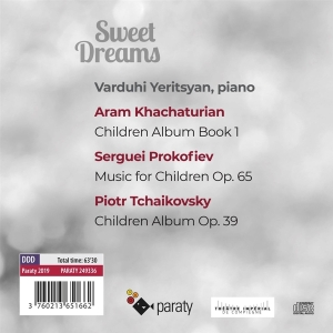 Varduhi Yeritsyan - Sweet Dreams ryhmässä CD @ Bengans Skivbutik AB (3793779)