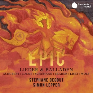 Stephane & Simon Lepper Degout - Epic: Lieder & Balladen ryhmässä CD @ Bengans Skivbutik AB (3793787)