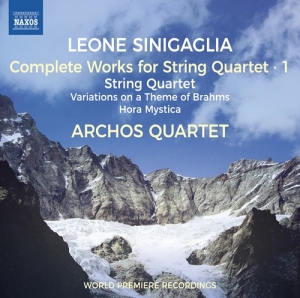 Sinigaglia Leone - Complete Works For String Quartet, ryhmässä CD @ Bengans Skivbutik AB (3799130)