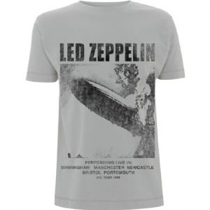 Led Zeppelin - Led Zeppelin Unisex Tee: UK Tour '69 LZ1. ryhmässä Minishops / Led Zeppelin @ Bengans Skivbutik AB (3804684r)