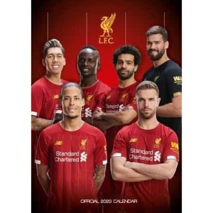 Liverpool - Official 2020 Calendar ryhmässä MERCH @ Bengans Skivbutik AB (3805082)