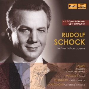 Various - Rudolf Schock In Five Italian Opera ryhmässä CD @ Bengans Skivbutik AB (3807254)