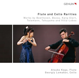 Various - Flute & Cello Rarities - Works By B ryhmässä CD @ Bengans Skivbutik AB (3808035)