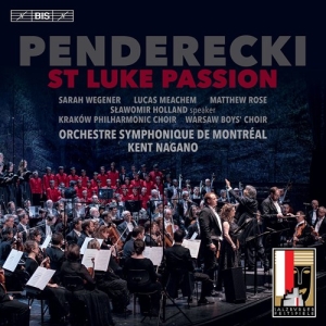 Penderecki Krzysztof - St. Luke Passion ryhmässä Musiikki / SACD / Klassiskt @ Bengans Skivbutik AB (3808051)