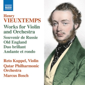 Vieuxtemps Henri Francois Joseph - Works For Violin & Orchestra ryhmässä ME SUOSITTELEMME / Joululahjavinkki: CD @ Bengans Skivbutik AB (3811913)