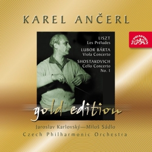 Liszt Ferenc Bárta Lubor Shosta - Ancerl Gold Edition 42. Les Prelude ryhmässä CD @ Bengans Skivbutik AB (3815366)