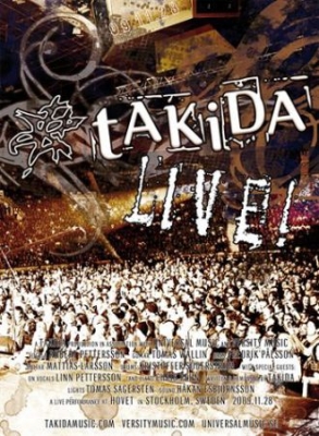 Takida - Live! (DVD) ryhmässä DVD & BLU-RAY @ Bengans Skivbutik AB (3815470)