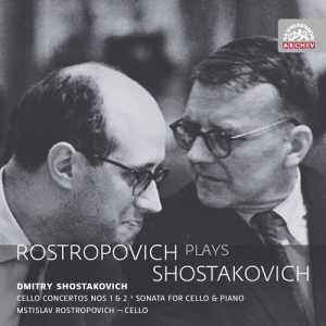 Shostakovich Dmitry - Rostropovich Plays Shostakovich ryhmässä CD @ Bengans Skivbutik AB (3816053)