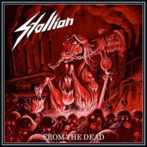 Stallion - From The Dead (Red/Black Vinyl Lp S ryhmässä VINYYLI @ Bengans Skivbutik AB (3819153)