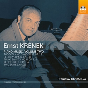 Krenek Ernst - Piano Music, Vol. 2 ryhmässä CD @ Bengans Skivbutik AB (3819186)