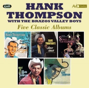 Thompson Hank - Five Classic Albums ryhmässä CD @ Bengans Skivbutik AB (3820412)