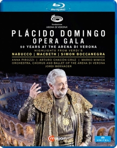 Verdi Giuseppe - Opera Gala - 50 Years At The Arena ryhmässä Musiikki / Musiikki Blu-Ray / Klassiskt @ Bengans Skivbutik AB (3824099)