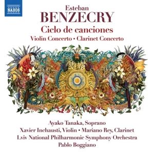 Benzecry Esteban - Ciclo De Canciones Violin Concerto ryhmässä CD @ Bengans Skivbutik AB (3824600)