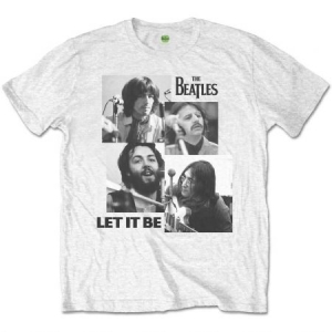 Beatles - T-shirt - Let it Be (Kids White) (9-10 år) ryhmässä Minishops / Beatles @ Bengans Skivbutik AB (3826246)