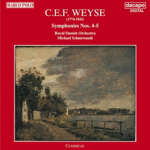 Weyse Christoph Ernst Friedri - Symfonier 4-5 ryhmässä CD @ Bengans Skivbutik AB (3827084)