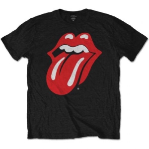 Rolling Stones - Classic Tongue Uni Bl T-Shirt ryhmässä Minishops / Rolling Stones @ Bengans Skivbutik AB (3828226r)