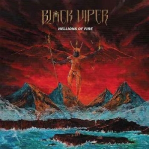 Black Viper - Hellions Of Fire (Red/Yellow Vinyl ryhmässä VINYYLI @ Bengans Skivbutik AB (3832632)