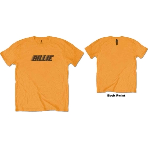 Billie Eilish - Racer Logo & Blohsh Uni Orange ryhmässä Minishops / Billie Eilish @ Bengans Skivbutik AB (3833972r)