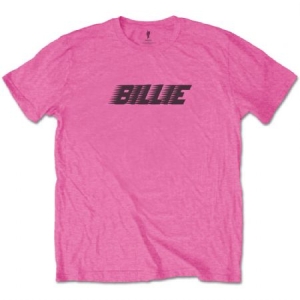 Billie Eilish - Racer Logo & Blohsh Uni Pink ryhmässä Minishops / Billie Eilish @ Bengans Skivbutik AB (3835678r)