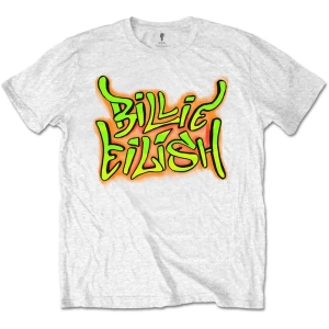 Billie Eilish - Graffiti Uni Wht ryhmässä Minishops / Billie Eilish @ Bengans Skivbutik AB (3835681r)