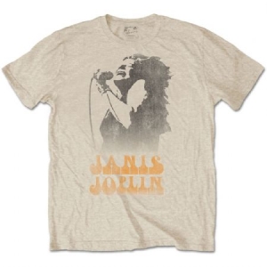 Janis Joplin - Janis Joplin Unisex Tee: Working The Mic ryhmässä MERCH @ Bengans Skivbutik AB (3835737)