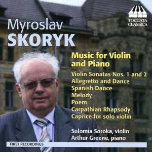 Skoryk - Music For Violin & Piano ryhmässä CD @ Bengans Skivbutik AB (3837598)