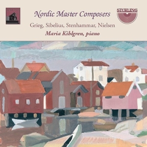 Grieg Edvard Sibelius Jean Sten - Nordic Master Composers ryhmässä CD @ Bengans Skivbutik AB (3837779)