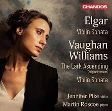 Elgar Edward Vaughan Williams Ra - Violin Sonatas & The Lark Ascending ryhmässä ME SUOSITTELEMME / Joululahjavinkki: CD @ Bengans Skivbutik AB (3838205)