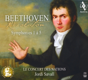 Beethoven Ludwig Van - Symphonies Nos. 1 - 5 ryhmässä Musiikki / SACD / Klassiskt @ Bengans Skivbutik AB (3838425)