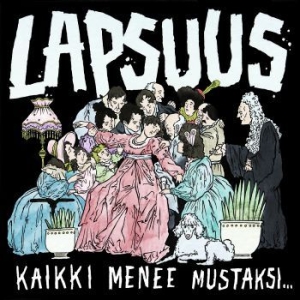 Lapsuus - Kaikki Menee Mustaksi (White Vinyl) ryhmässä VINYYLI @ Bengans Skivbutik AB (3840744)