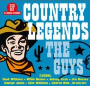 Various Artists - Country Legends - Guys ryhmässä CD @ Bengans Skivbutik AB (3846207)