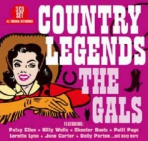 Various Artists - Country Legends - The Gals ryhmässä CD @ Bengans Skivbutik AB (3846208)