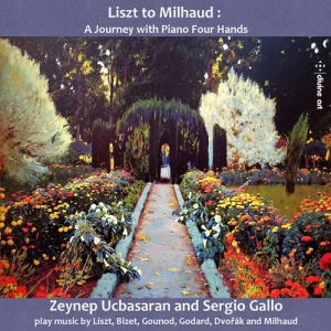 Various - Liszt To Milhaud: A Journey With Pi ryhmässä ME SUOSITTELEMME / Joululahjavinkki: CD @ Bengans Skivbutik AB (3847516)