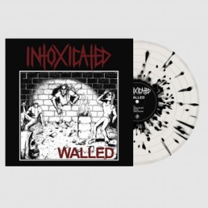 Intoxicated - Walled (Clear/Black Splatter Vinyl) ryhmässä VINYYLI @ Bengans Skivbutik AB (3848789)